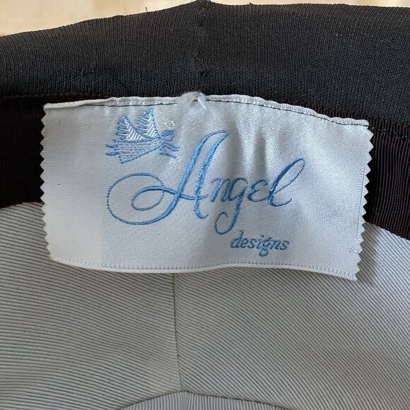 Vintage 1960s Womens Pheasant Feather Hat Angel Designs Brown Wool Dress Toque - Picture 8 of 16